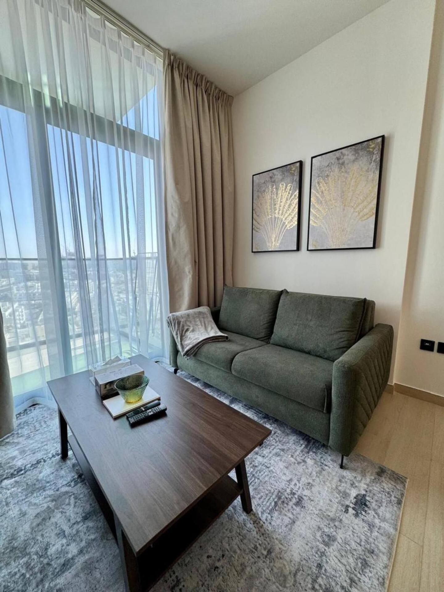 Charming Brand New One-Bedroom Apartment Dubai Bagian luar foto